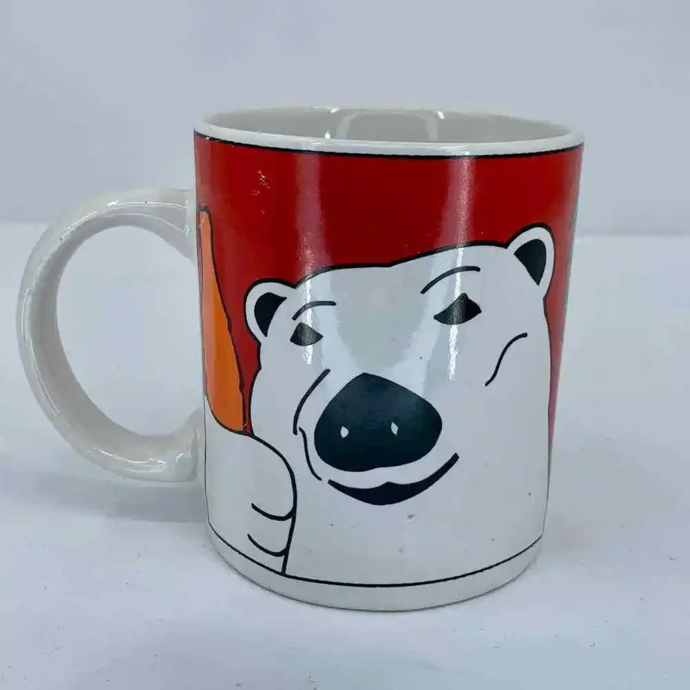 Coca-Cola Vintage 1996 Polar Bear Mug 11 oz. NWT Christmas